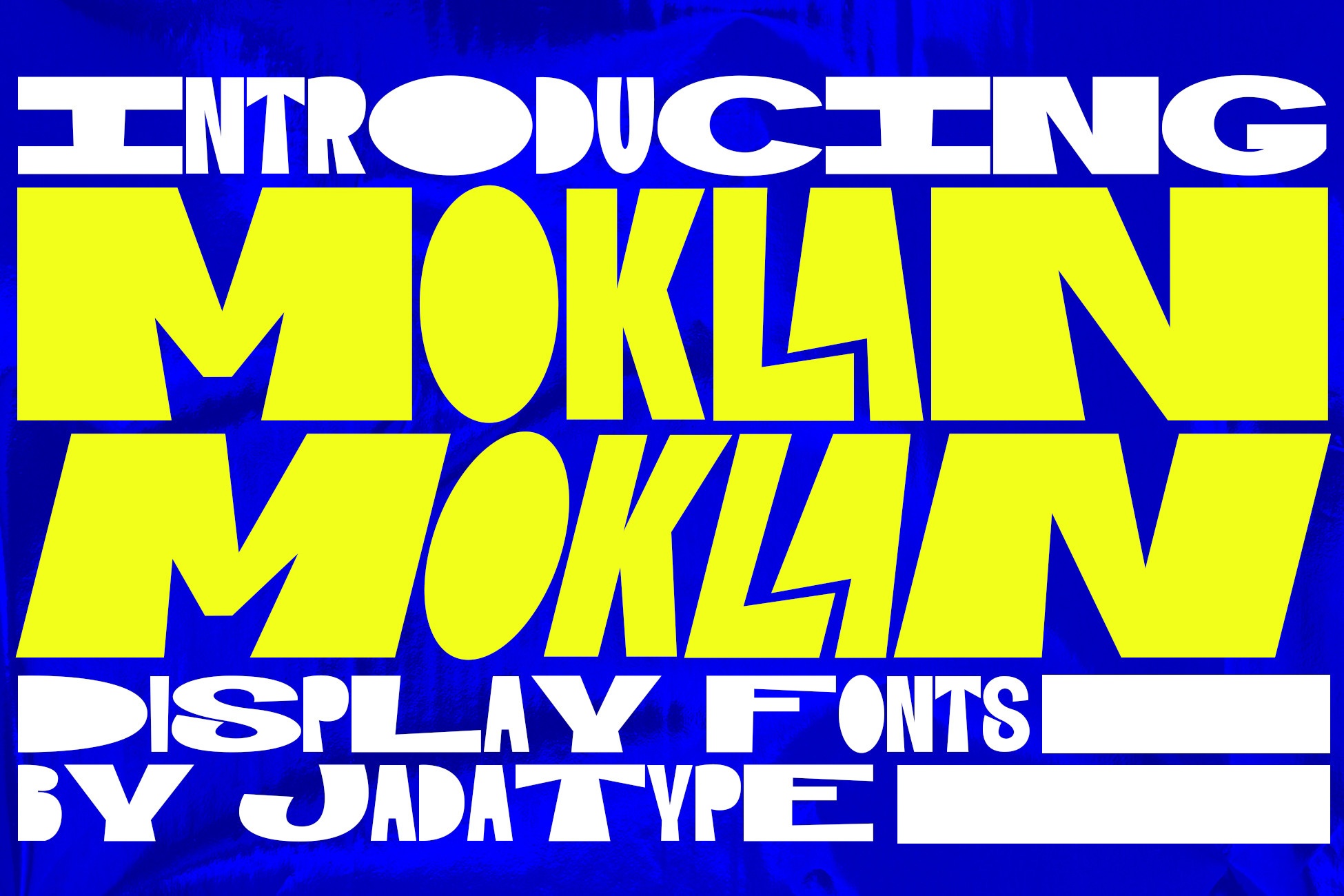 Шрифт Moklan